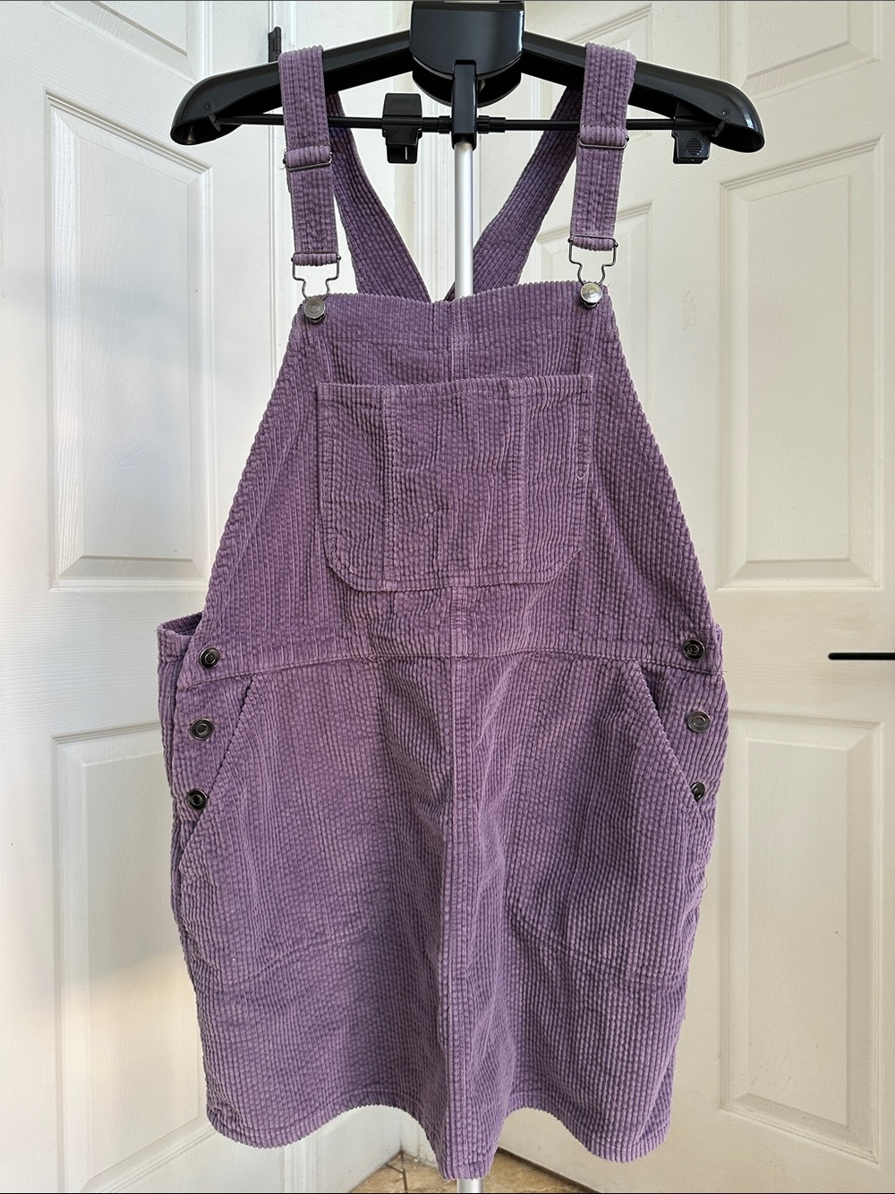 Wild Fable Women’s Corduroy Pinafore/Overall Jumper Dress in Dusty Purple
